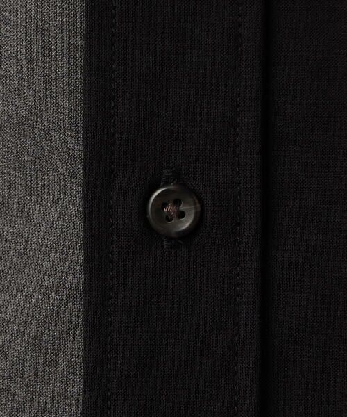 COMME CA MEN / コムサ・メン シャツ・ブラウス | T/Rトロ カラーブロッキングシャツ | 詳細12