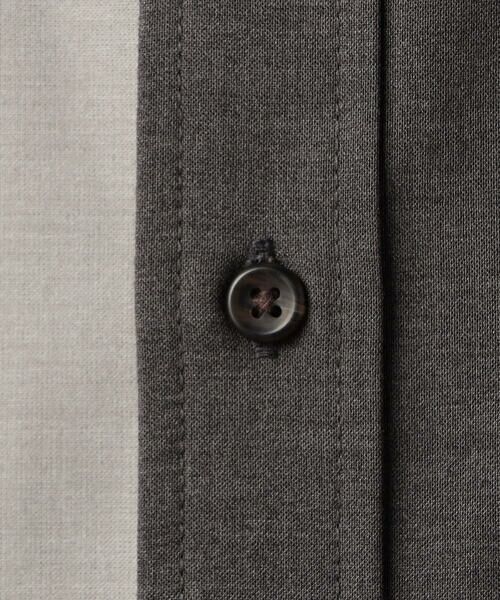 COMME CA MEN / コムサ・メン シャツ・ブラウス | T/Rトロ カラーブロッキングシャツ | 詳細18