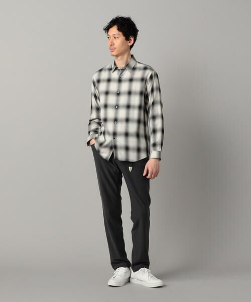 COMME CA MEN / コムサ・メン シャツ・ブラウス | オンブレチェック レギュラーカラーシャツ | 詳細3