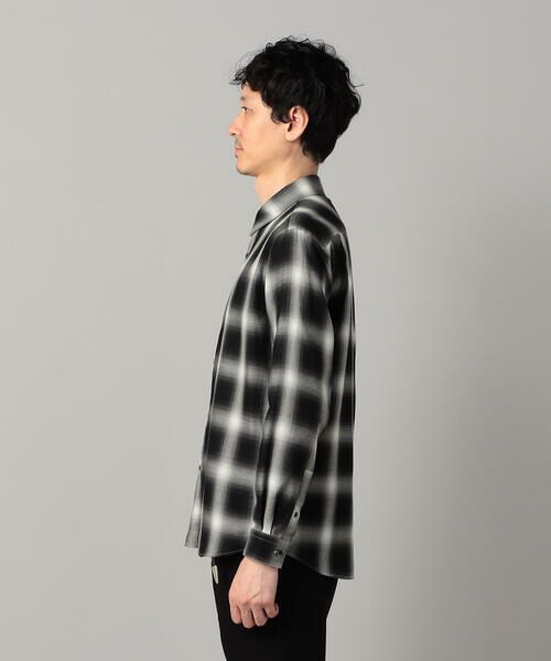 COMME CA MEN / コムサ・メン シャツ・ブラウス | オンブレチェック レギュラーカラーシャツ | 詳細14