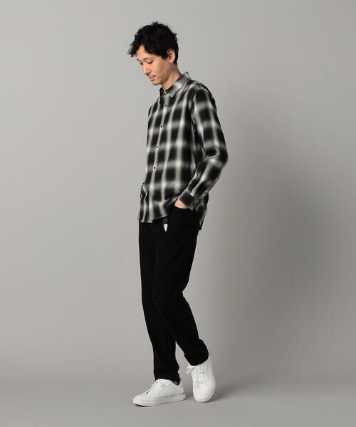 COMME CA MEN / コムサ・メン シャツ・ブラウス | オンブレチェック レギュラーカラーシャツ | 詳細8