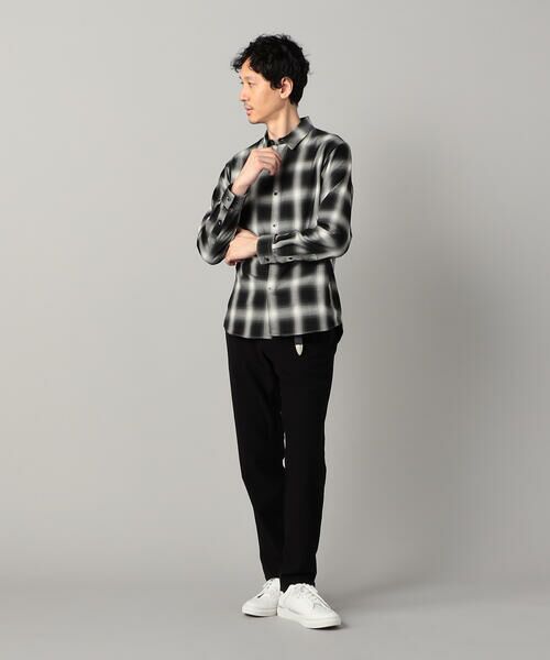 COMME CA MEN / コムサ・メン シャツ・ブラウス | オンブレチェック レギュラーカラーシャツ | 詳細9