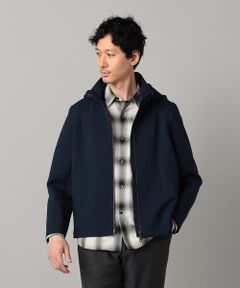 COMME CA MEN / コムサ・メン ブルゾン | ダウンファブリック フード着脱 ブルゾン