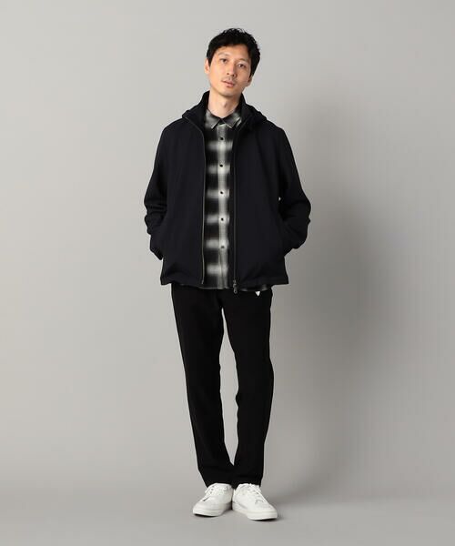 COMME CA MEN / コムサ・メン ブルゾン | ダウンファブリック フード着脱 ブルゾン | 詳細1
