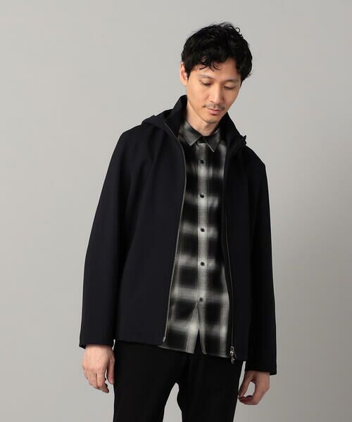 COMME CA MEN / コムサ・メン ブルゾン | ダウンファブリック フード着脱 ブルゾン | 詳細3