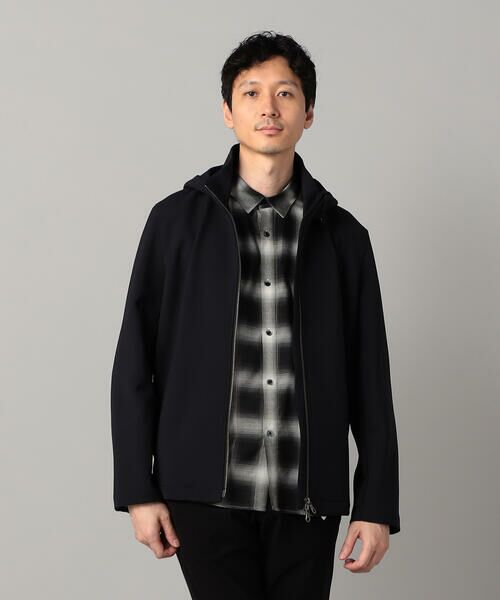 COMME CA MEN / コムサ・メン ブルゾン | ダウンファブリック フード着脱 ブルゾン | 詳細4