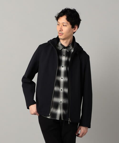 COMME CA MEN / コムサ・メン ブルゾン | ダウンファブリック フード着脱 ブルゾン | 詳細5