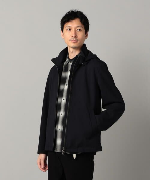 コムサデモード　レザーダウンブルゾン　ブラック　メンズ ジャケット・コート｜ダウン・中綿ジャケット一覧1ページ目