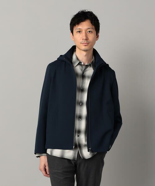COMME CA MEN / コムサ・メン ブルゾン | ダウンファブリック フード着脱 ブルゾン | 詳細19