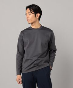 COMME CA MEN / コムサ・メン Tシャツ | シルキーポンチ長袖ジャケTシャツ