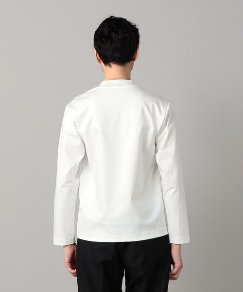 COMME CA MEN / コムサ・メン Tシャツ | シルキーポンチ長袖ジャケTシャツ | 詳細8