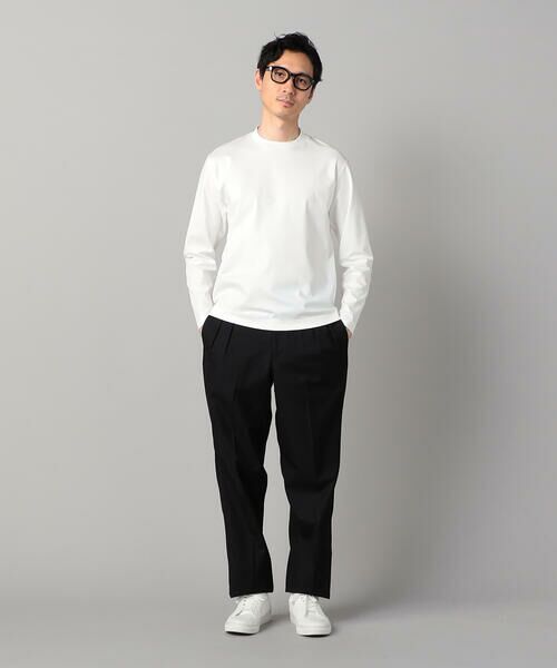 COMME CA MEN / コムサ・メン Tシャツ | シルキーポンチ長袖ジャケTシャツ | 詳細2