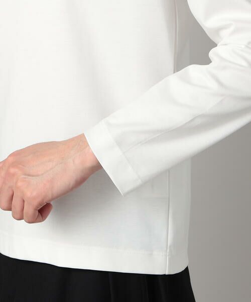 COMME CA MEN / コムサ・メン Tシャツ | シルキーポンチ長袖ジャケTシャツ | 詳細10