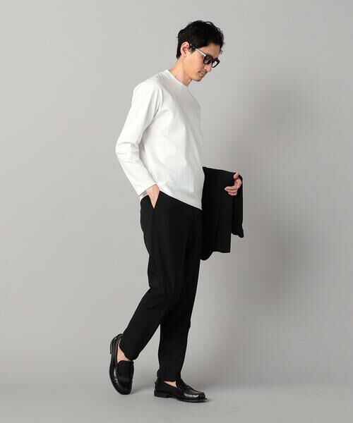 COMME CA MEN / コムサ・メン Tシャツ | シルキーポンチ長袖ジャケTシャツ | 詳細3