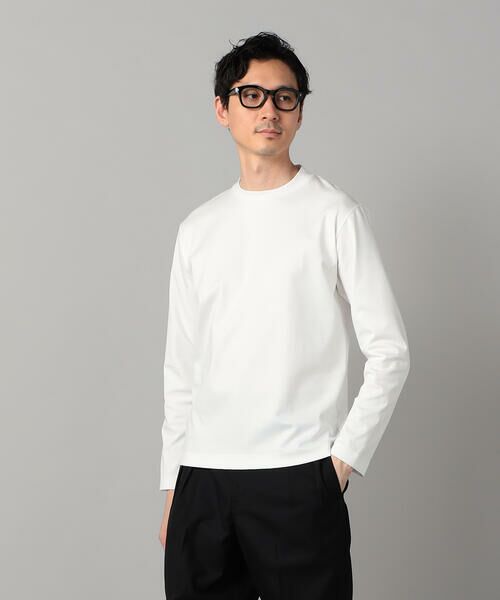 COMME CA MEN / コムサ・メン Tシャツ | シルキーポンチ長袖ジャケTシャツ | 詳細4