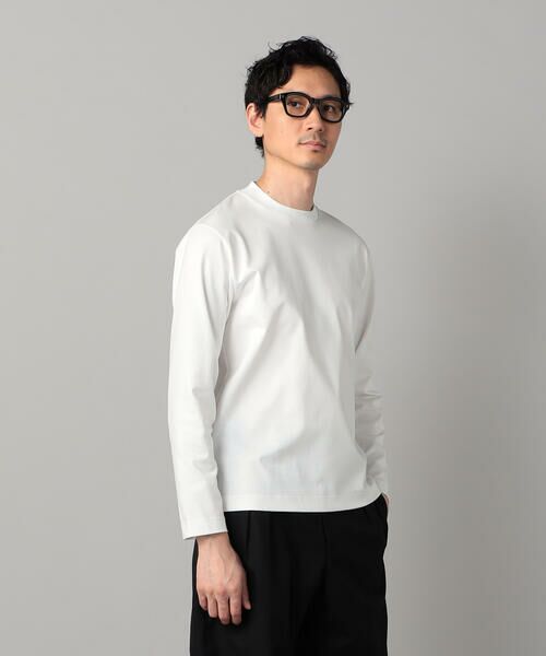 COMME CA MEN / コムサ・メン Tシャツ | シルキーポンチ長袖ジャケTシャツ | 詳細5