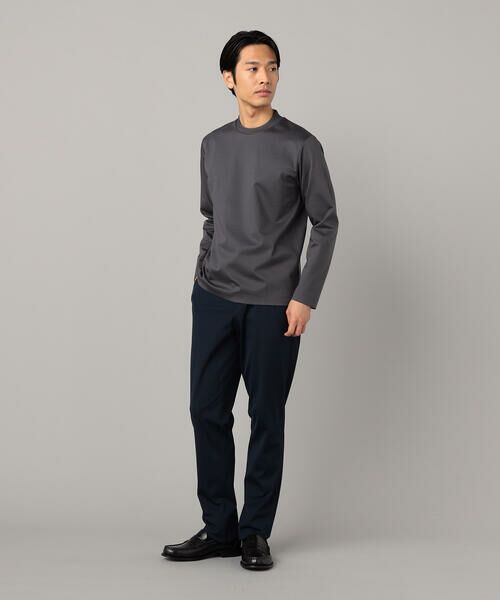 COMME CA MEN / コムサ・メン Tシャツ | シルキーポンチ長袖ジャケTシャツ | 詳細19