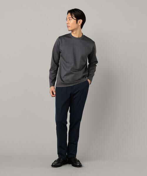 COMME CA MEN / コムサ・メン Tシャツ | シルキーポンチ長袖ジャケTシャツ | 詳細20