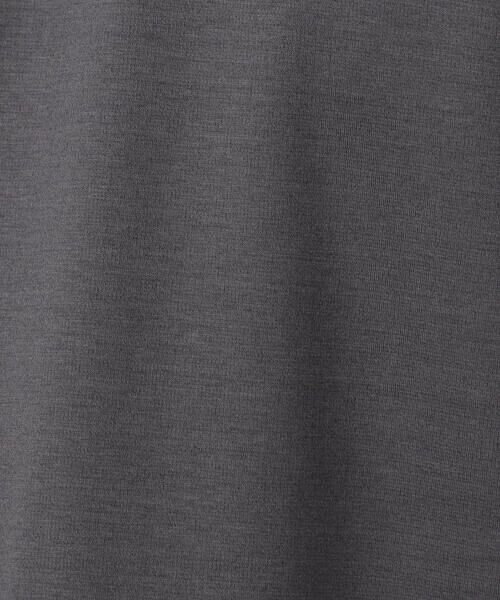 COMME CA MEN / コムサ・メン Tシャツ | シルキーポンチ モックネック長袖Tシャツ | 詳細26