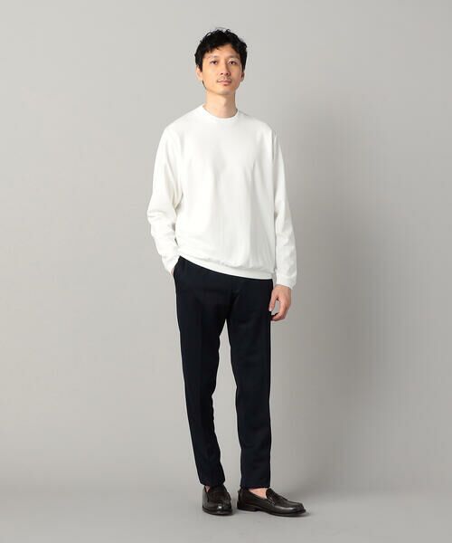 COMME CA MEN / コムサ・メン Tシャツ | サーフニット長袖ジャケTシャツ | 詳細1