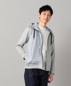 COMME CA MEN / コムサ・メン パーカー | ケーブルコンビ ジップパーカ