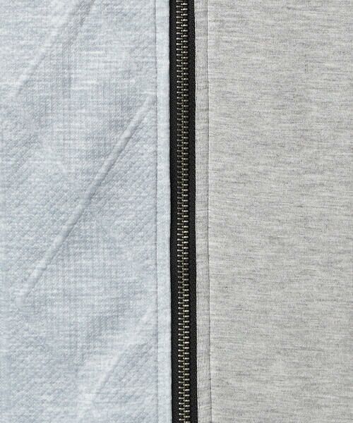 COMME CA MEN / コムサ・メン パーカー | ケーブルコンビ ジップパーカ | 詳細4