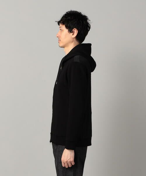 COMME CA MEN / コムサ・メン パーカー | ケーブルコンビ ジップパーカ | 詳細11