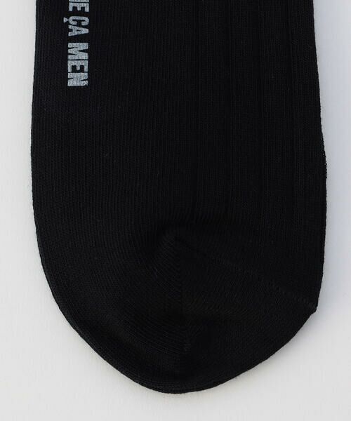 COMME CA MEN / コムサ・メン ソックス | リブ クルーソックス | 詳細2