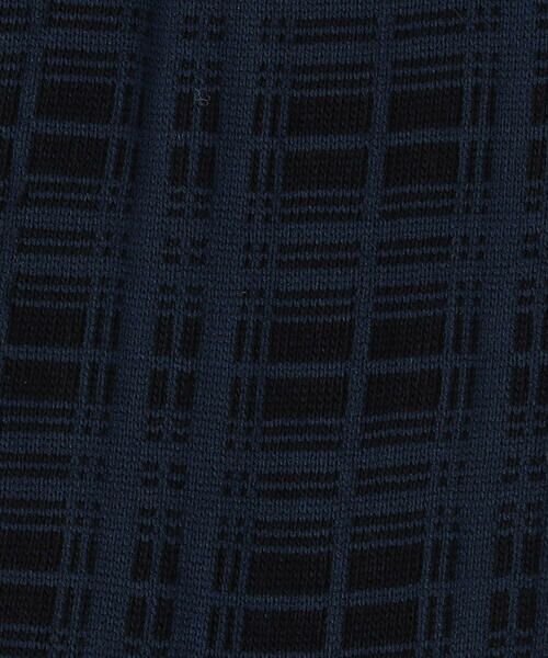 COMME CA MEN / コムサ・メン ソックス | チェック柄 クルーソックス | 詳細6