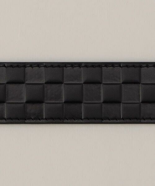COMME CA MEN / コムサ・メン ベルト・サスペンダー | 【市松柄】リバーシブルベルト | 詳細5