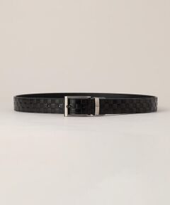 COMME CA MEN / コムサ・メン ベルト・サスペンダー | 【リバーシブル】市松ベルト