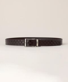 COMME CA MEN / コムサ・メン ベルト・サスペンダー | 【リバーシブル】市松ベルト