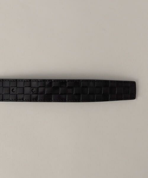 COMME CA MEN / コムサ・メン ベルト・サスペンダー | 【リバーシブル】市松ベルト | 詳細2