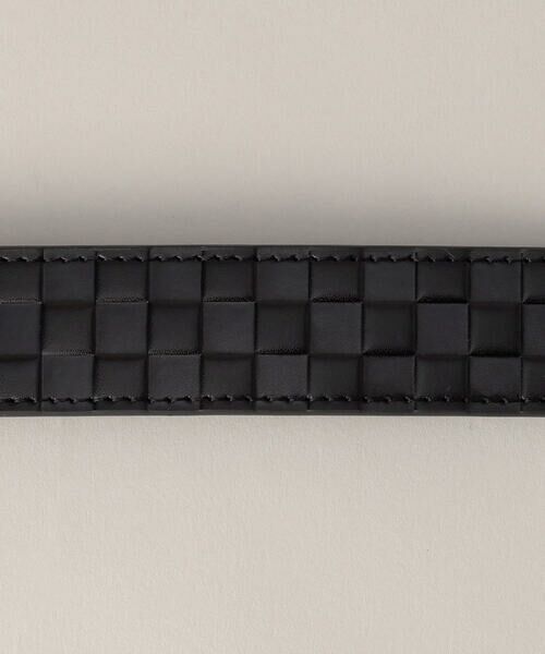 COMME CA MEN / コムサ・メン ベルト・サスペンダー | 【リバーシブル】市松ベルト | 詳細3