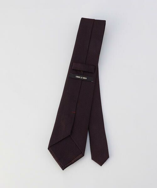 COMME CA MEN / コムサ・メン ネクタイ | ドビープレーン レギュラータイ | 詳細8
