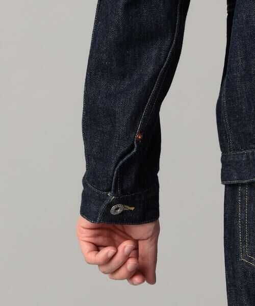 COMME CA MEN / コムサ・メン Gジャン・デニムジャケット | 岡山 児島産 セルビッチデニムブルゾン | 詳細17