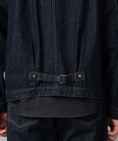 COMME CA MEN / コムサ・メン Gジャン・デニムジャケット | 岡山 児島産 セルビッチデニムブルゾン | 詳細19