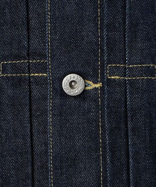 COMME CA MEN / コムサ・メン Gジャン・デニムジャケット | 岡山 児島産 セルビッチデニムブルゾン | 詳細21