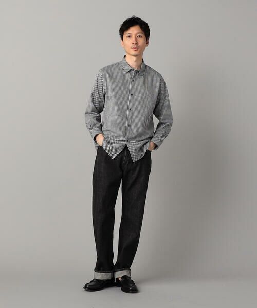 COMME CA MEN / コムサ・メン シャツ・ブラウス | 浜松産 ギザコットン ギンガムチェック レギュラーカラーシャツ | 詳細1