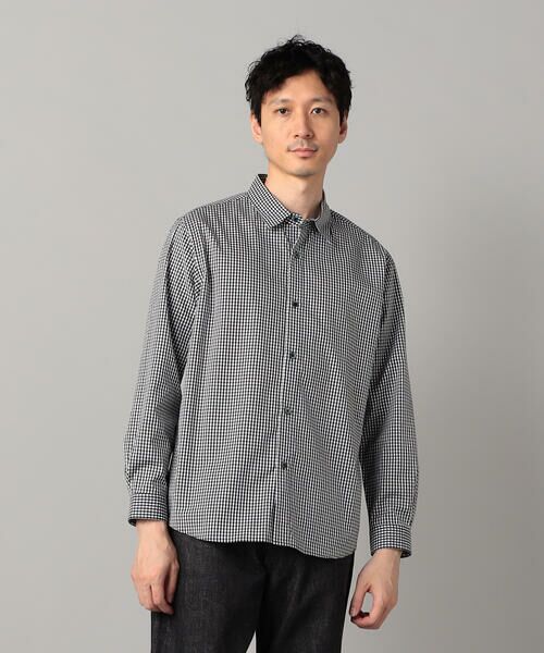 COMME CA MEN / コムサ・メン シャツ・ブラウス | 浜松産 ギザコットン ギンガムチェック レギュラーカラーシャツ | 詳細3