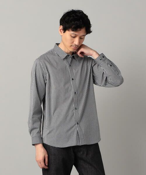 COMME CA MEN / コムサ・メン シャツ・ブラウス | 浜松産 ギザコットン ギンガムチェック レギュラーカラーシャツ | 詳細4