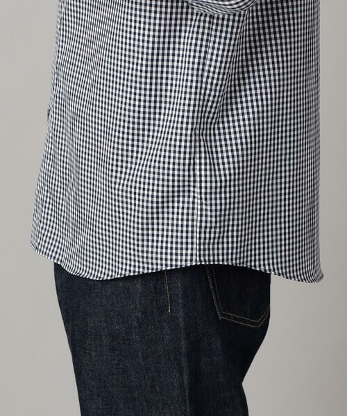 COMME CA MEN / コムサ・メン シャツ・ブラウス | 浜松産 ギザコットン ギンガムチェック レギュラーカラーシャツ | 詳細14