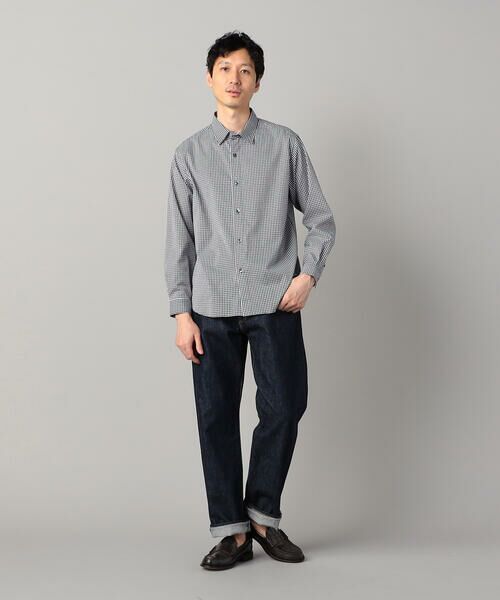 COMME CA MEN / コムサ・メン シャツ・ブラウス | 浜松産 ギザコットン ギンガムチェック レギュラーカラーシャツ | 詳細6