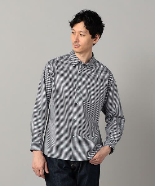 COMME CA MEN / コムサ・メン シャツ・ブラウス | 浜松産 ギザコットン ギンガムチェック レギュラーカラーシャツ | 詳細8