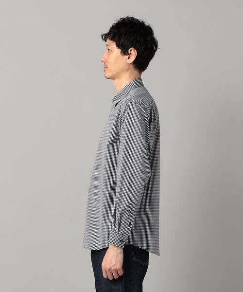 COMME CA MEN / コムサ・メン シャツ・ブラウス | 浜松産 ギザコットン ギンガムチェック レギュラーカラーシャツ | 詳細10