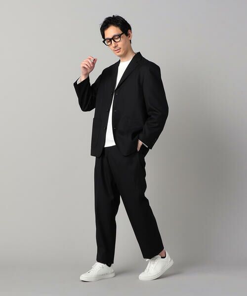 COMME CA MEN / コムサ・メン テーラードジャケット | 【セットアップ対応】尾州産 クラシックウールギャバ 3Bジャケット | 詳細2