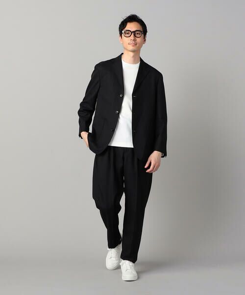 COMME CA MEN / コムサ・メン テーラードジャケット | 【セットアップ対応】尾州産 クラシックウールギャバ 3Bジャケット | 詳細3