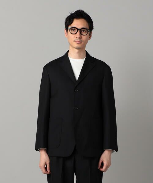 COMME CA MEN / コムサ・メン テーラードジャケット | 【セットアップ対応】尾州産 クラシックウールギャバ 3Bジャケット | 詳細7