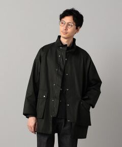 COMME CA MEN / コムサ・メン ブルゾン | C-ZERO撥水 交織ギャバ　スタンドカラーブルゾン