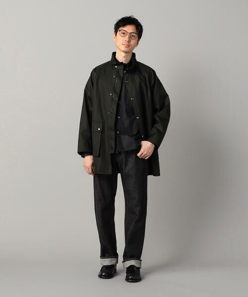 COMME CA MEN / コムサ・メン ブルゾン | C-ZERO撥水 交織ギャバ スタンドカラーブルゾン | 詳細1